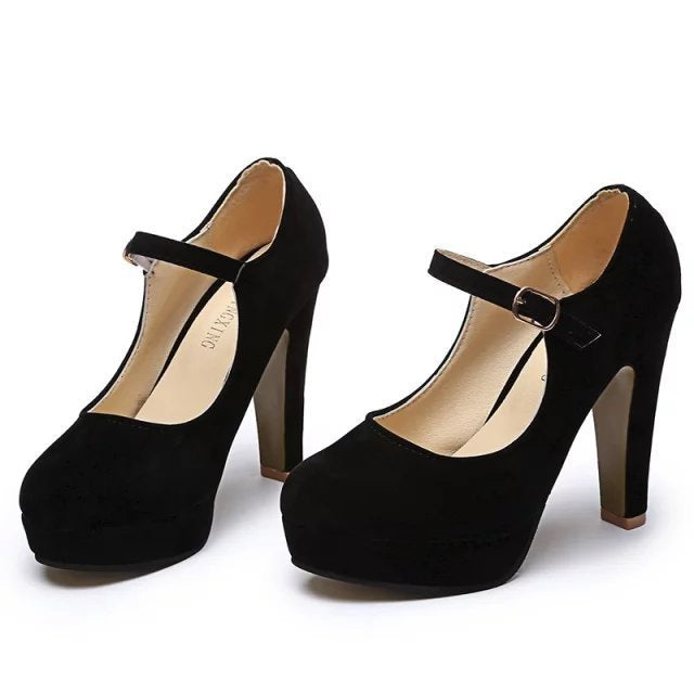 2020 Summer New Women's Waterproof High Heel Shoes