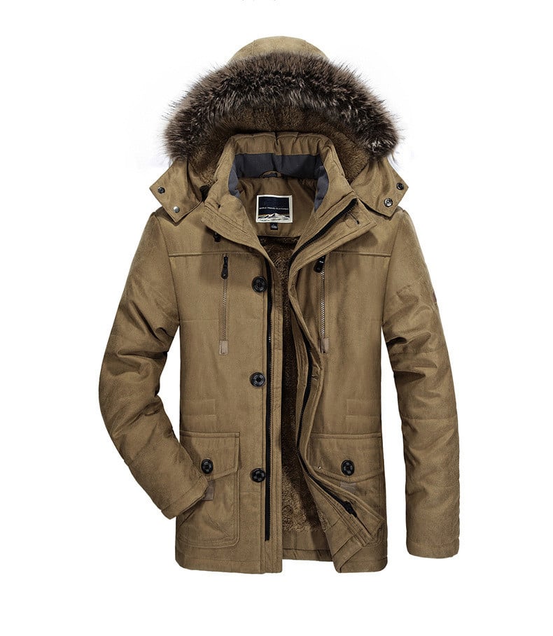 Large Warm Cotton Clothing for Middle-Aged and Seniors