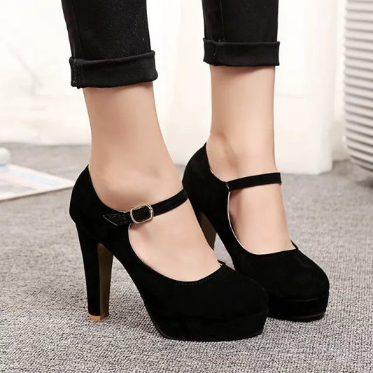 2020 Summer New Women's Waterproof High Heel Shoes