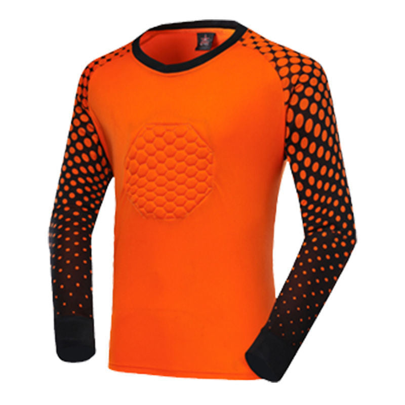 Adult Football Goalkeeper Jersey Set with Sponge Padding